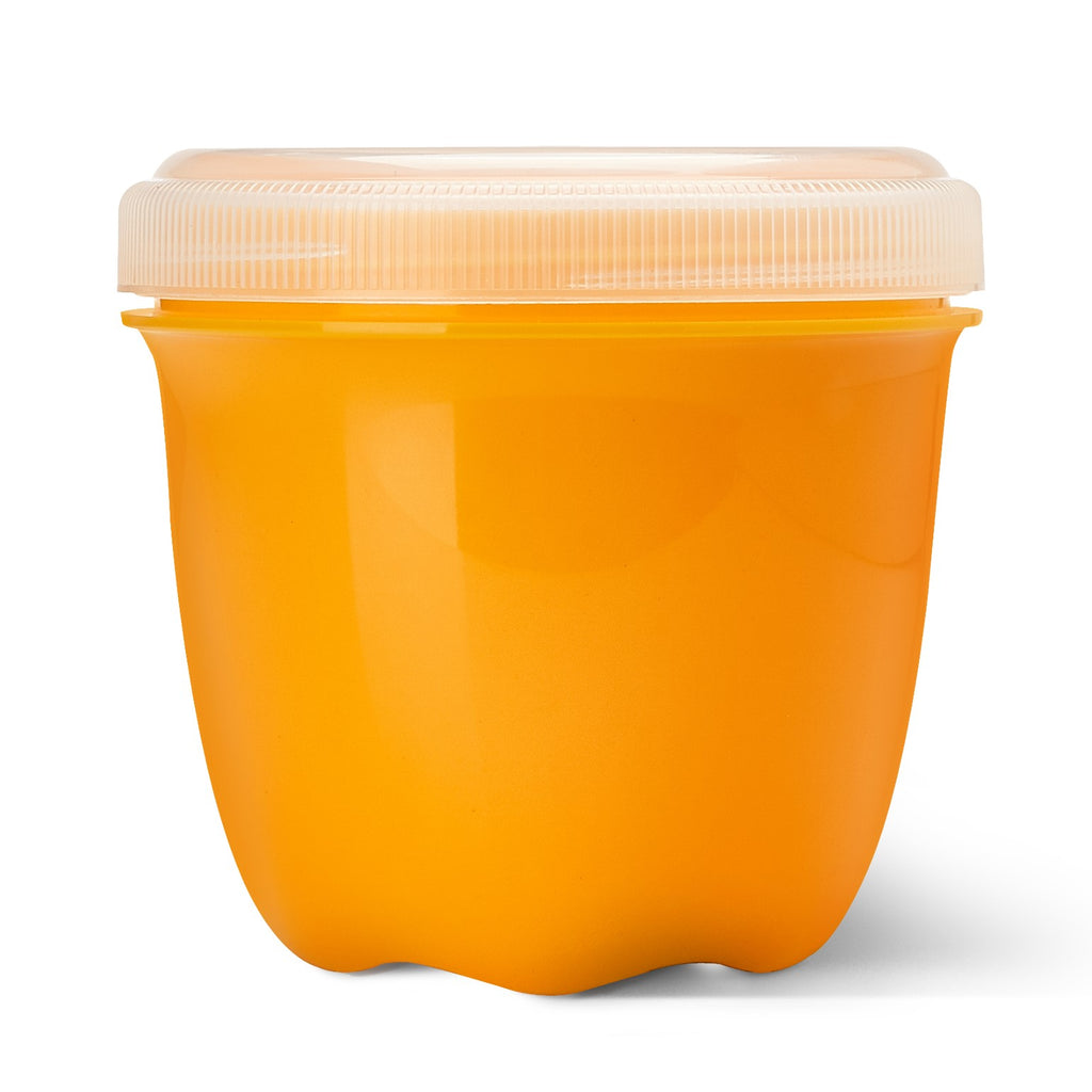 Preserve Food Storage, Orange, Mini, Snack Size, 8 Ounce
