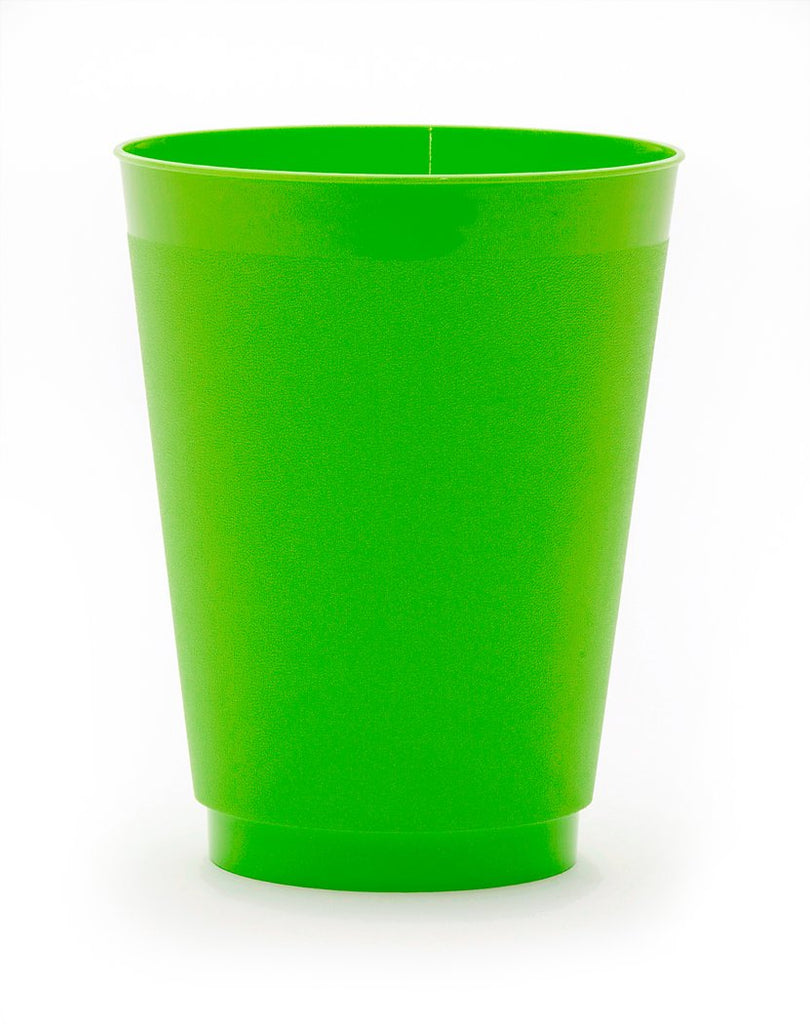 Reusable & Disposable Plastic To Go 10 Count Cups With Lids